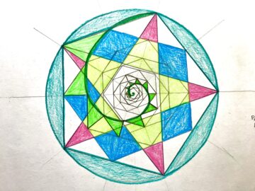Sacred Geometry ~ Meditative Creative~  @ Karma Yoga Center Art Class
