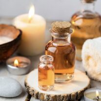 Therapeutic massage session at The Soma Spa at Karma Yoga Center in Denver"