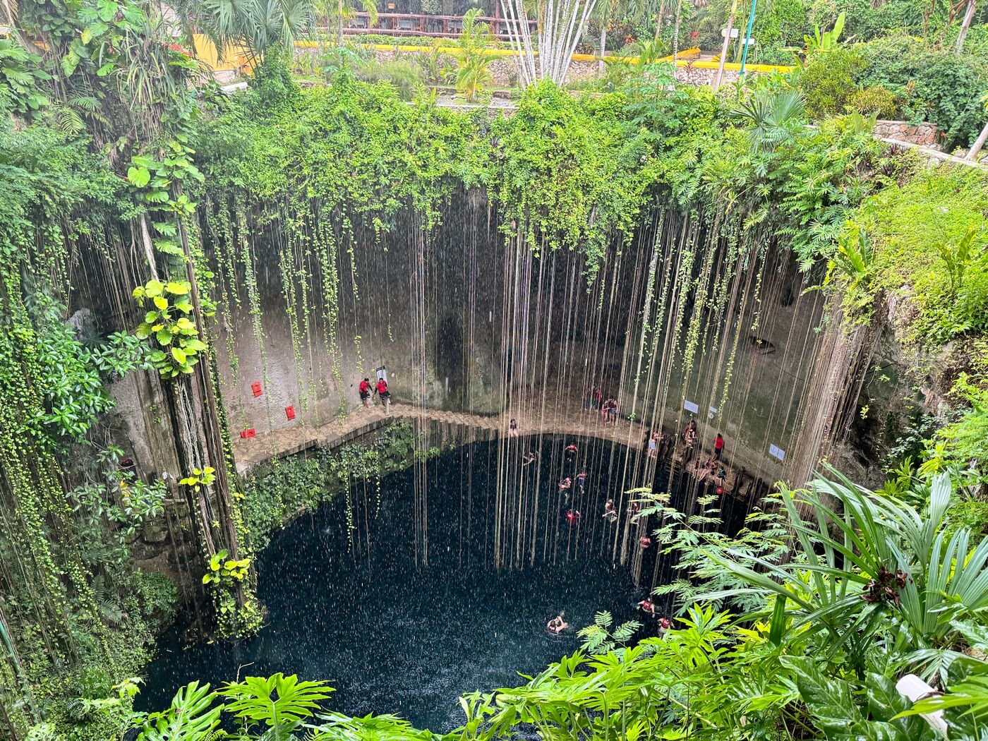 Sacred cenote in the Yucatán