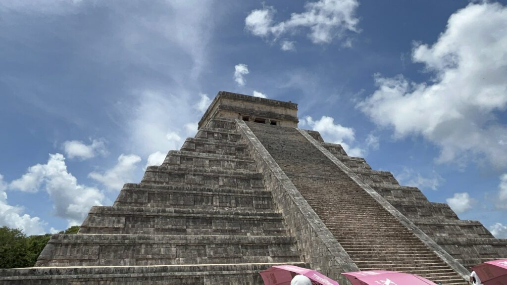 El Castillo pyramid at Chichen Itza, Mexico