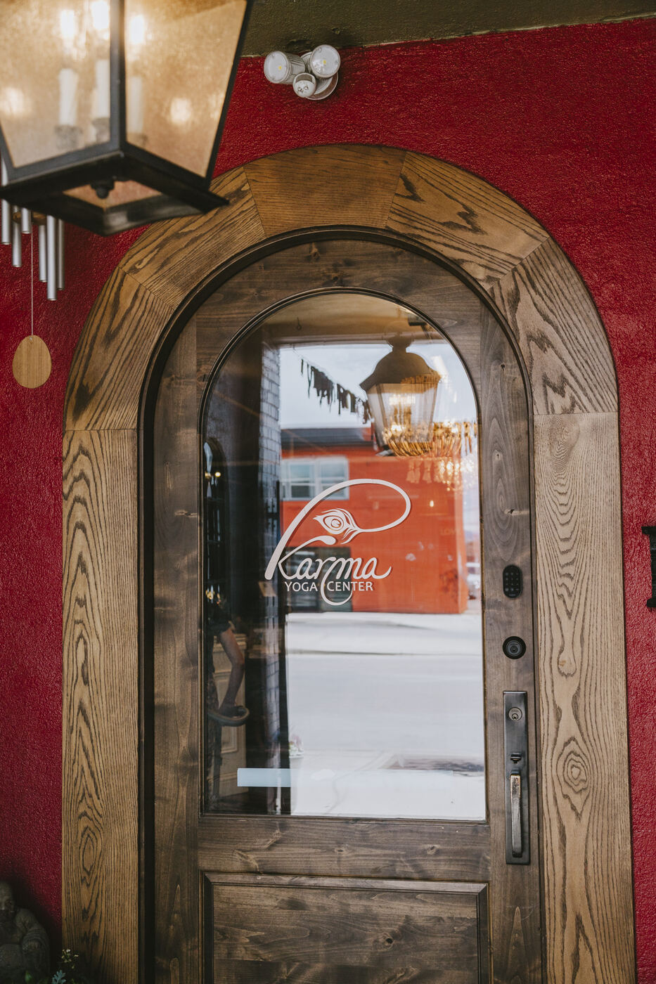 Karma Yoga Center front entrance at 1760 S. Broadway, Denver