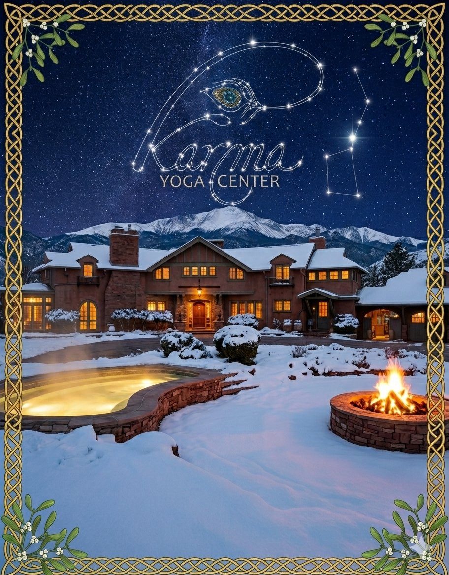A Winter Soulstice Retreat flyer, Manitou Springs