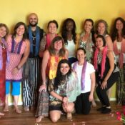 Yoga teacher training graduates at Karma Yoga Center, Denver Yoga teacher training graduates at Karma Yoga Center, Denver
